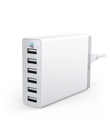ANKER A2123L22 PowerPort 6 Port Wall Charger