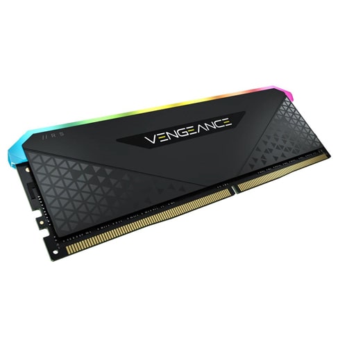 رم کامپیوتر Corsair Vengeance RGB RS Black DDR4 3600MHz ظرفیت 32GB (2x16GB)