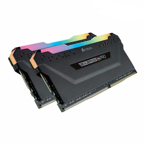 رم کامپیوتر Corsair VENGEANCE RGB PRO Black DDR4 3200MHz ظرفیت 32GB (2x16GB)