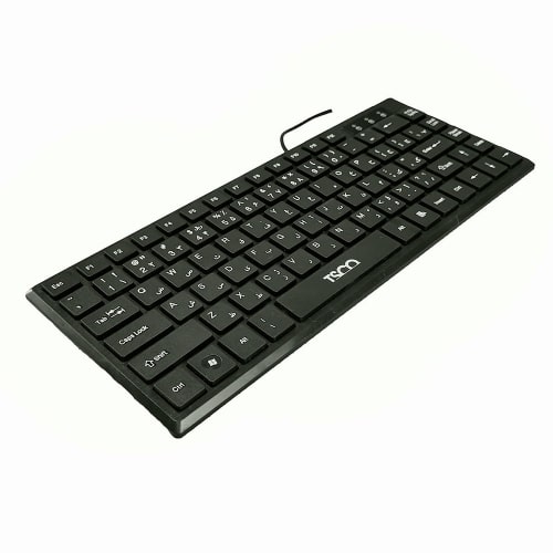 مینی کیبورد با سیم تسکو مدل TSCO TK 8001