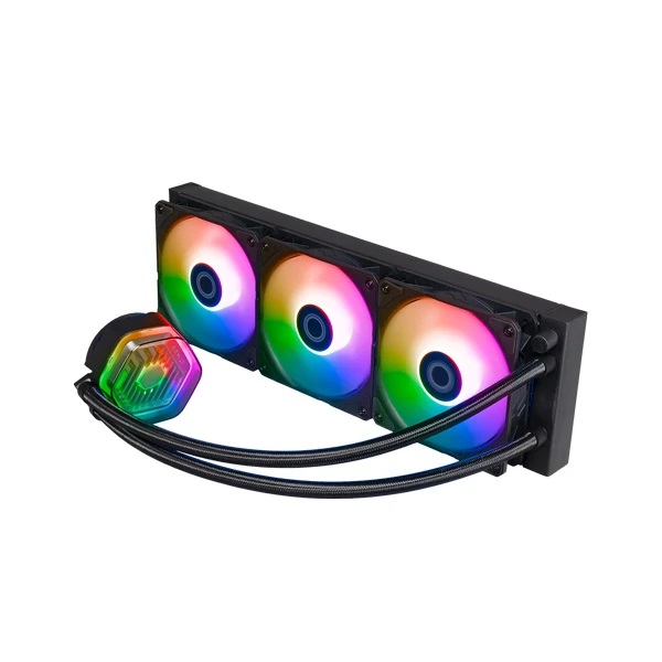 خنک کننده مایع پردازنده کولر مستر مدل COOLER MASTER MASTERLIQUID 360 ATMOS BLACK