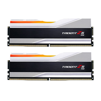 رم کامپیوتر G.SKILL Trident Z5 RGB SILVER 32GB 16GBx2 6000MHz CL36 DDR5