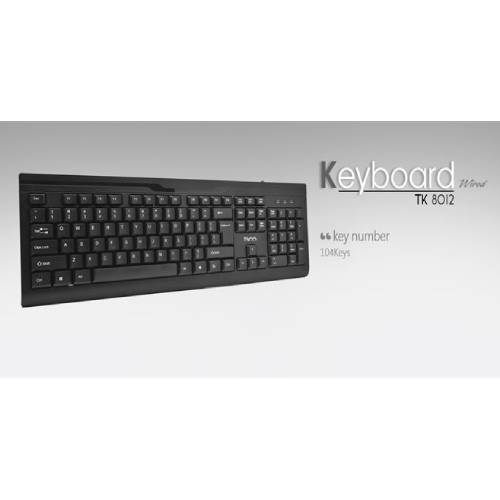 کیبورد تسکو مدل TSCO TK 8012