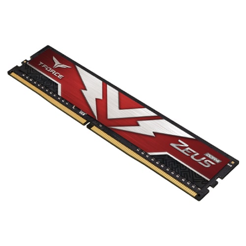 رم کامپیوتر تک کاناله TEAMGROUP T-FORCE ZEUS DDR4 3200MHz ظرفیت 16GB