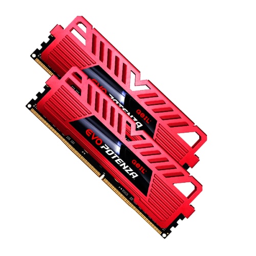 رم کامپیوتر دو کاناله Geil Evo Potenza DDR4 3200MHz ظرفیت 16GB (2x8GB)