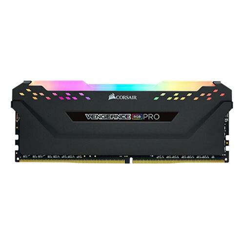 رم کامپیوتر Corsair Vengeance RGB PRO Black 8GB DDR4 3200MHz