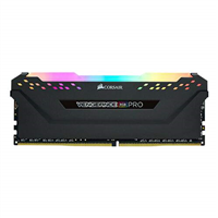 رم کامپیوتر Corsair Vengeance RGB PRO Black 8GB DDR4 3200MHz