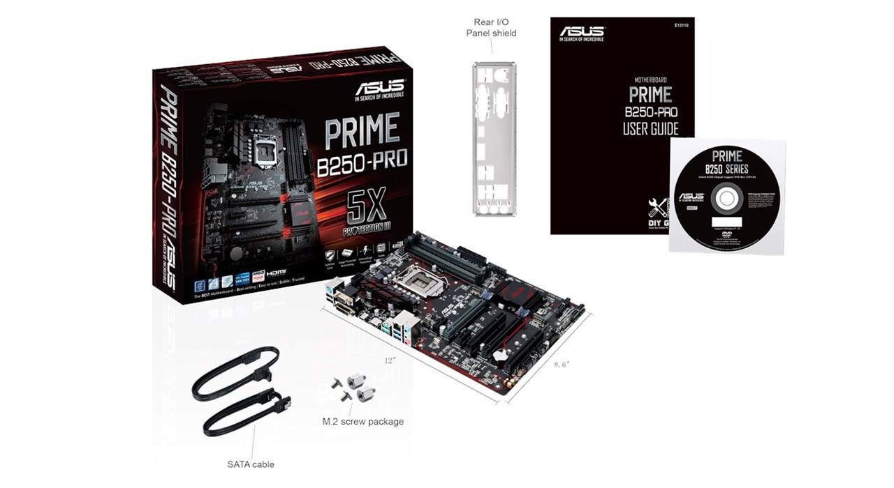 ASUS PRIME B250-PRO Motherboard