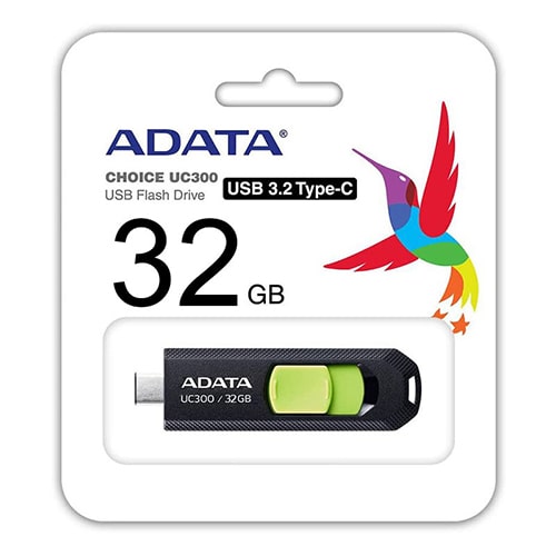 فلش مموری ای دیتا ADATA UC 300 TYPE-C ظرفیت 32گیگابایت