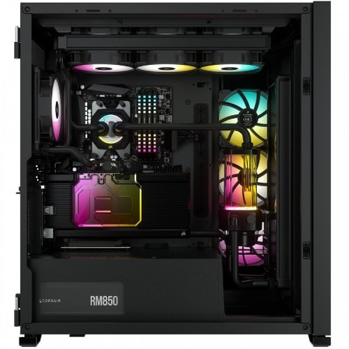 کیس کامپیوتر کورسیر مدل CORSAIR iCUE 7000X RGB Black