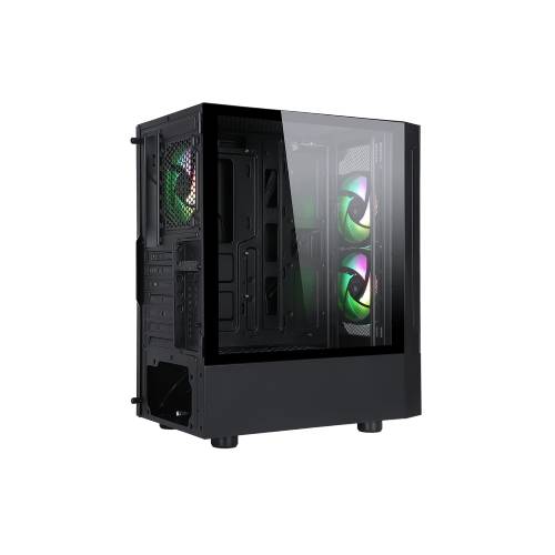 کیس گیمینگ اوست مدل AWEST GT-AV201-MB Plus