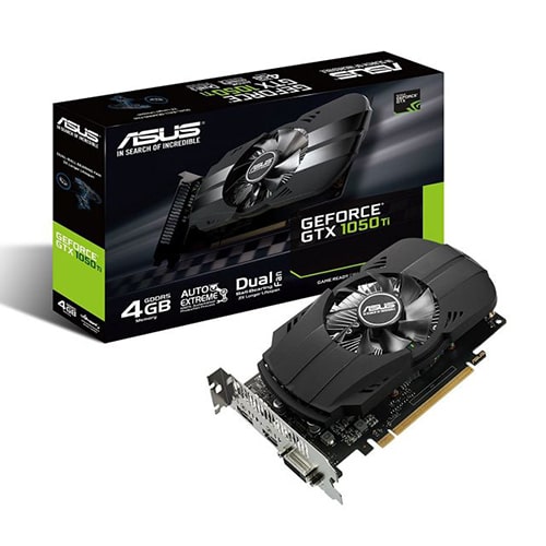 کارت گرافیک ایسوس مدل ASUS PH-GTX1050TI-4G