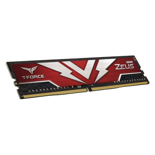 رم کامپیوتر تک کاناله TEAMGROUP T-FORCE ZEUS DDR4 3200MHz ظرفیت 16GB