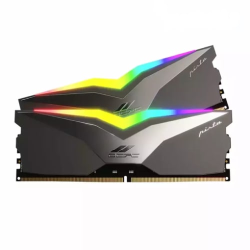 رم کامپیوتر OCPC PISTA RGB 32GB 16GBx2 6000MHz CL32 TITAN DDR5