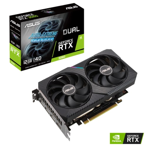 کارت گرافیک ایسوس مدل ASUS DUAL Gaming GeForce RTX 3060 O 12GB GDDR6