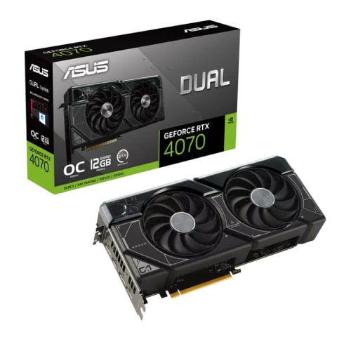 کارت گرافیک ایسوس مدل ASUS DUAL GeForce RTX 4070 12GB OC Edition