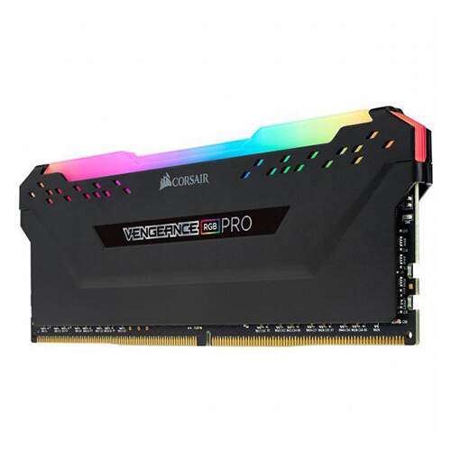 رم کامپیوتر Corsair Vengeance RGB PRO Black 8GB DDR4 3200MHz