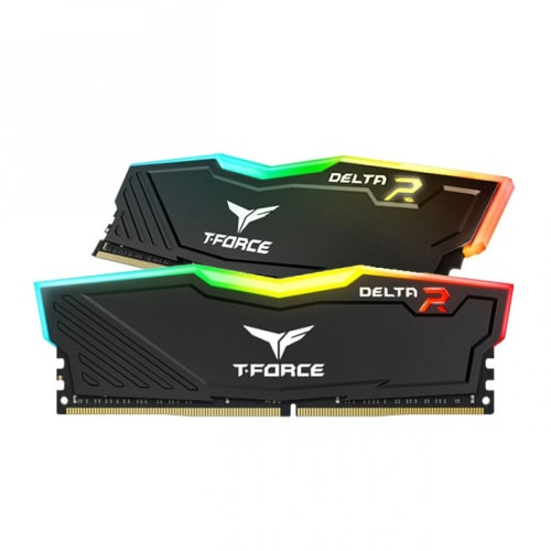 رم کامپیوتر دو کاناله TEAMGROUP DELTA RGB DDR4 3200MHz ظرفیت 16GB (2x8GB)