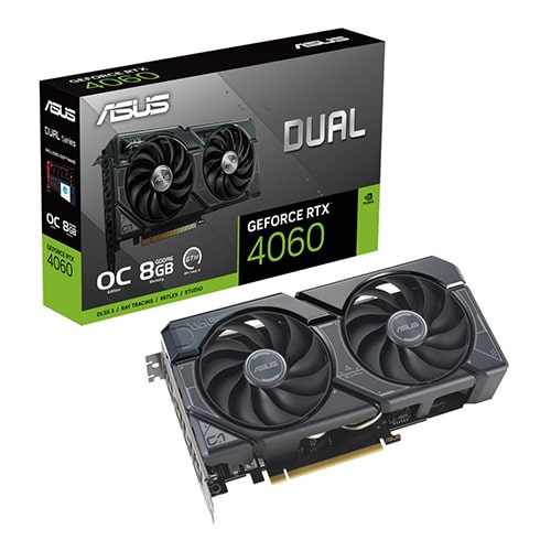 کارت گرافیک ایسوس ASUS DUAL RTX 4060 OC 8GB GDDR6