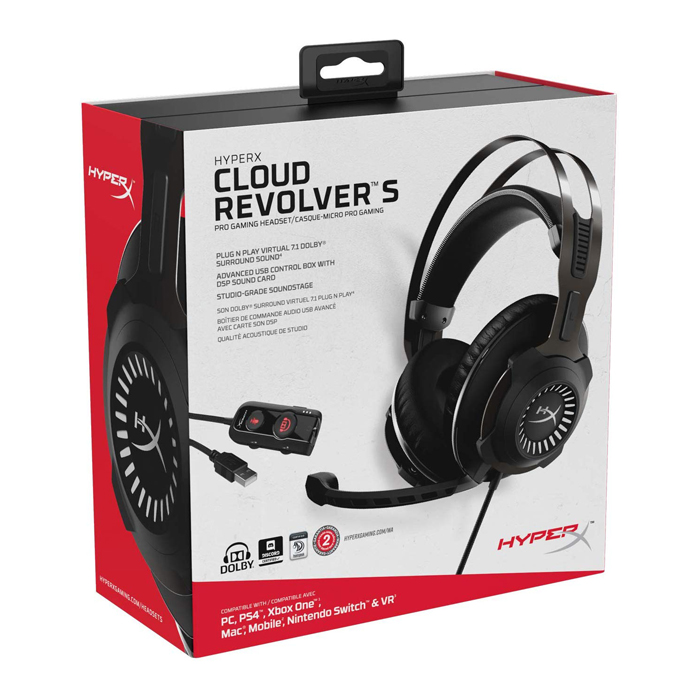 Hyper x head set gaming revolver s pro