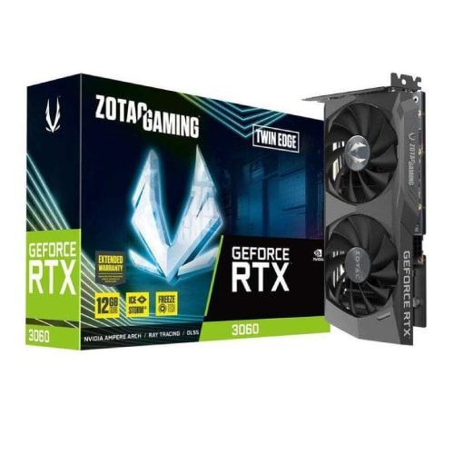 کارت گرافیک زوتاک مدل ZOTAC Gaming GeForce RTX 3060 Twin Edge OC 12GB