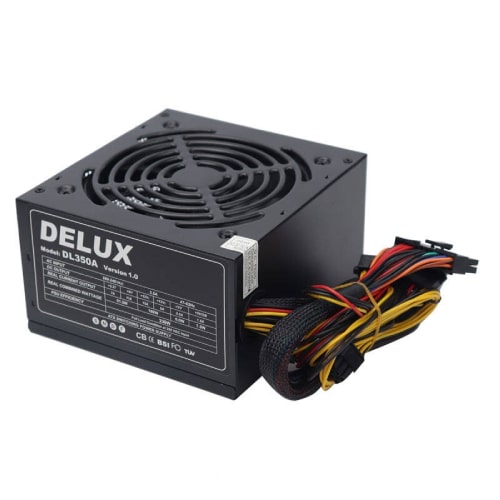 منبع تغذیه کامپیوتر دلوکس مدل Delux DL350A