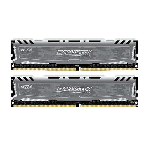 رم کامپیوتر کروشال مدل Crucial Ballistix Sport DDR4 2400MHz ظرفیت 8GB