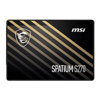 حافظه اس اس دی ام اس آی مدل MSI SPATIUM S270  با ظرفیت 120 گیگابایت