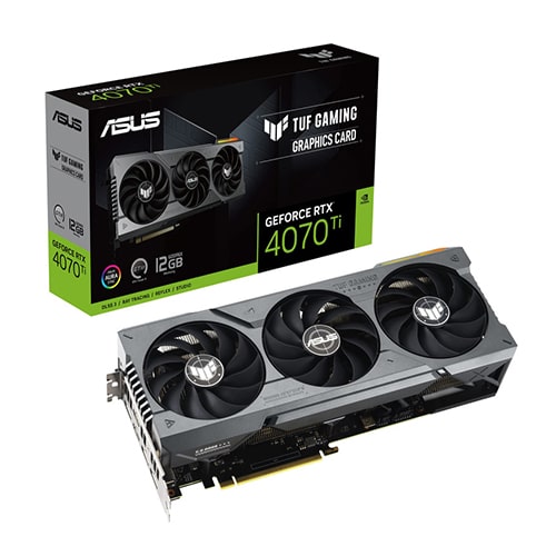 کارت گرافیک ایسوس مدل ASUS TUF GAMING RTX 4070 TI 12G