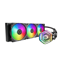 خنک کننده مایع پردازنده کولر مستر مدل COOLER MASTER MASTERLIQUID 360 ATMOS BLACK