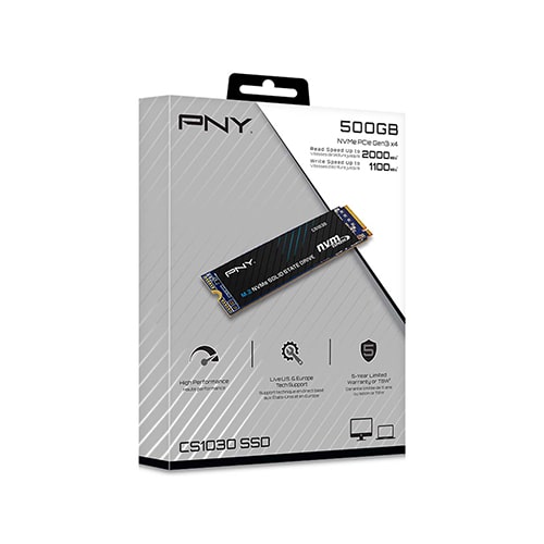 حافظه اس اس دی PNY CS1030 NVMe M.2 با ظرفیت 500 گیگابایت