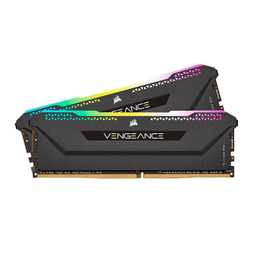 رم کامپیوتر Corsair VENGEANCE RGB PRO SL 16GB (8x2) 3600MHz CL18