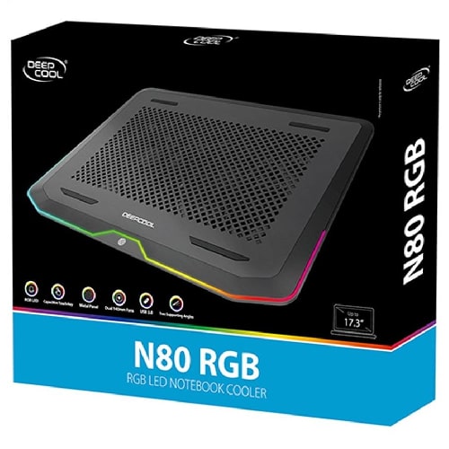 پایه خنک کننده دیپ کول مدل N80 RGB