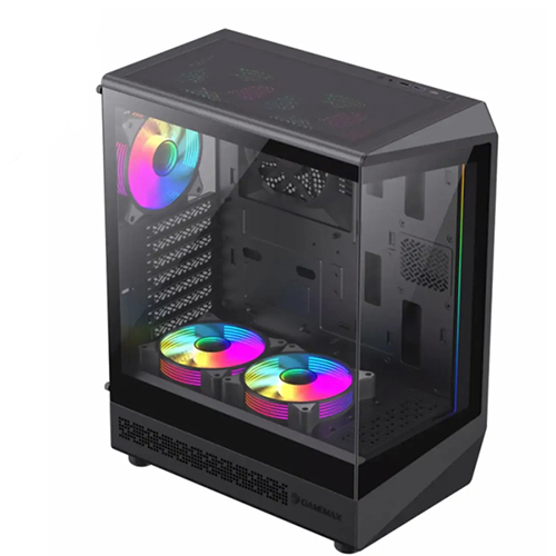 کیس گیمینگ گیم مکس مدل GAMEMAX Vista COC Black