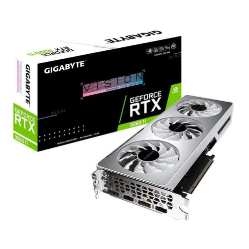 کارت گرافیک گیگابایت مدل GIGABYTE RTX 3060 Ti VISION OC 8G