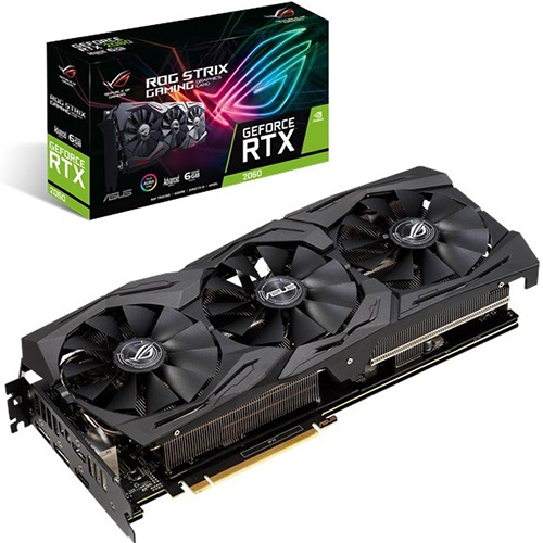 کارت گرافیک ایسوس مدل ASUS ROG STRIX RTX2060 A6G GAMING