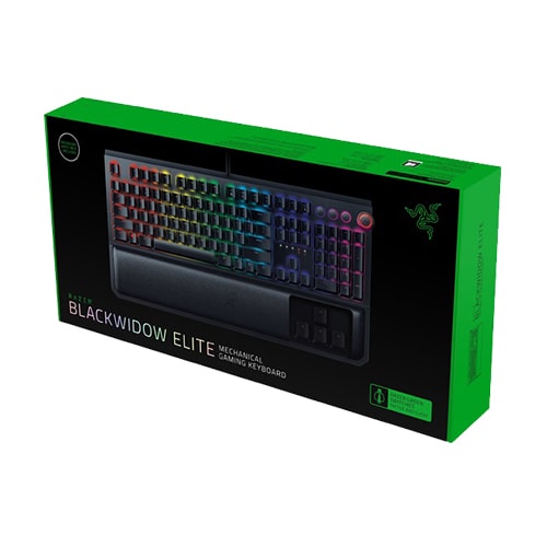 کیبورد گیمینگ ریزر مدل Razer BLACKWIDOW ELITE ORANGE SWITCH