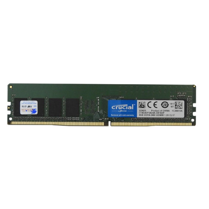 رم کامپیوتر کروشال Crucial DDR4 2400MHz ظرفیت 4GB