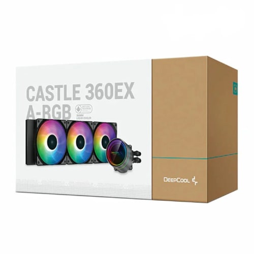 خنک کننده آبی دیپ کول DeepCool CASTLE 360EX ARGB (LGA 1700)