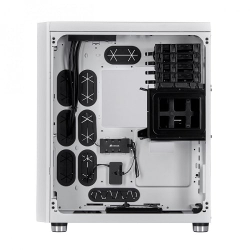 کیس کامپیوتر کورسیر مدل CORSAIR Crystal Series 680X RGB White