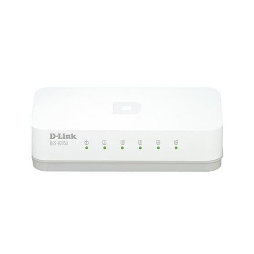 هاب سوییچ 5 پورت D-LINK DES-1005A 10/100