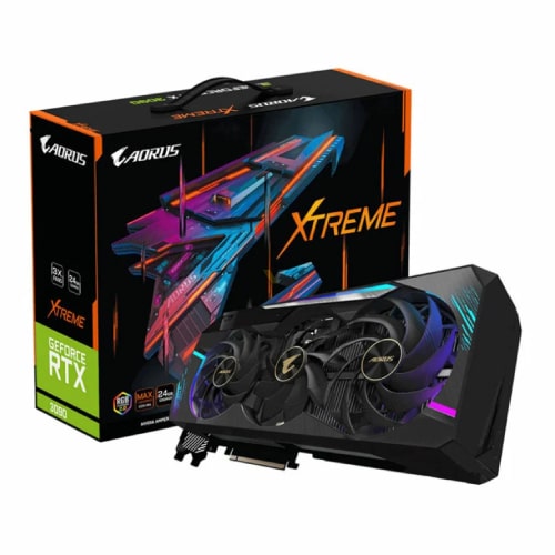 کارت گرافیک گیگابایت مدل GIGABYTE AORUS RTX 3090 XTREME 24G