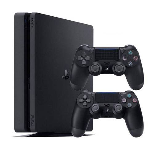 کنسول بازی سونی مدل PLAYSTATION SLIM 4 ظرفیت 500 گیگ دو دسته ریجن اروپا (استوک)
