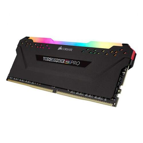 رم کامپیوتر Corsair Vengeance RGB PRO Black 8GB DDR4 3200MHz