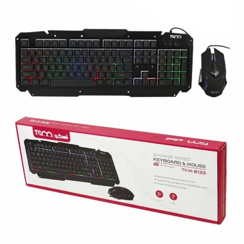 کیبورد و ماوس بی سیم تسکو مدل TKM 8133G