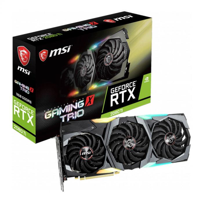 MSI GEFORCE RTX 2080 Ti GAMING X TRIO 11GB GDDR6