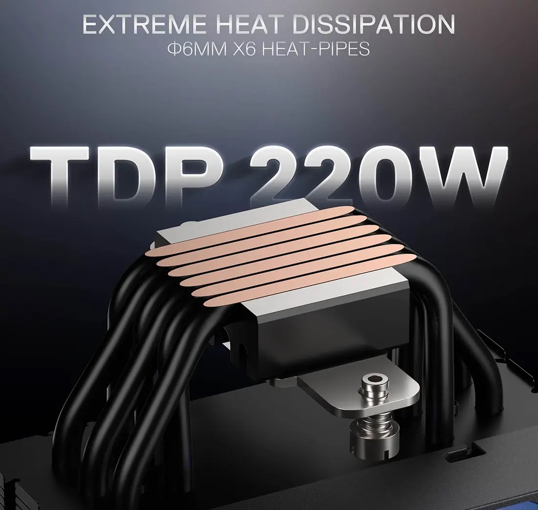 خنک کننده بادی ردراگون مدل REDRAGON CC-2312 ARGB