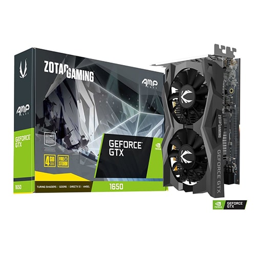 کارت گرافیک زوتاک مدل ZOTAC 16520J GeForce GTX 1650 AMP Core GDDR6