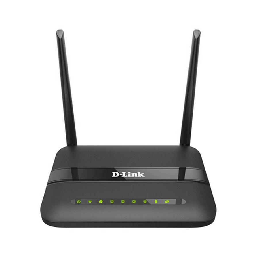 مودم D-Link DSL-124 Wireless N300 ADSL2+ Modem Router