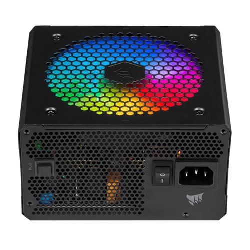 منبع تغذیه کامپیوتر کورسیر مدل CORSAIR CX650F RGB BRONZE